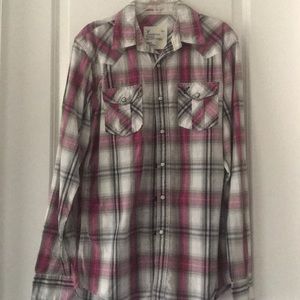 American Eagle button up